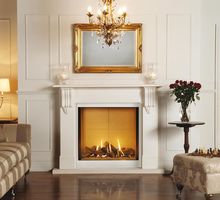 Riva 2 800 with Victorian corbel mantel 7.38Kw